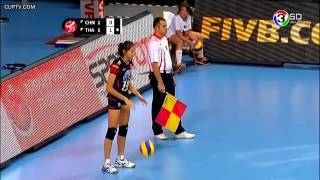 วอลเลย์บอล U23 ชิงแชมป์โลก 2015 12 สิงหาคม 2558 ไทย VS จีน CupTV