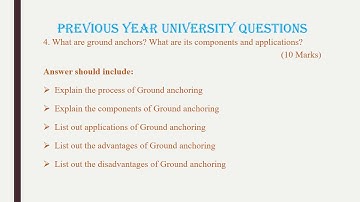 OVERALL DISCUSSIONS MODULE IV  GROUND IMPROVEMENT TECHNIQUES