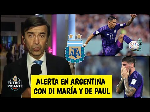 BOMBAZOS EN ARGENTINA Di María, LISTO contra Países Bajos. Rodrigo De Paul, en duda | Futbol Picante