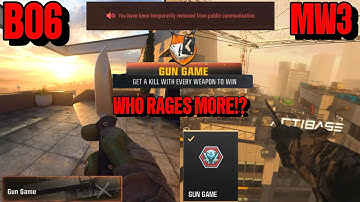 Trolling in GUN GAME! Knifing & Demoting Players in BO6 & MW3 – Their Reactions Are Priceless!