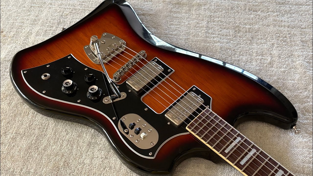 2016 Guild S-200 T-Bird Antique Sunburst 1st Year Reissue Newark