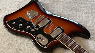 2016 Guild S-200 T-Bird Antique Sunburst 1st Year Reissue Newark