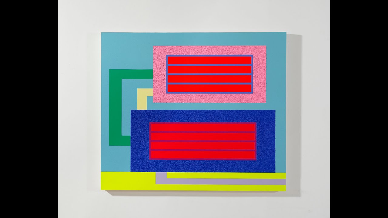 Peter Halley | The Border, 2009