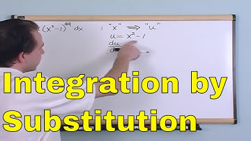 Lesson 11 - Integration By Substitution (Calculus 1 Tutor)