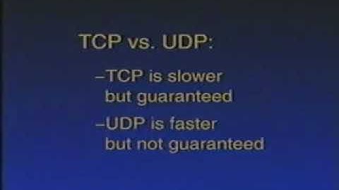 All about UDP (User Datagram Protocol)
