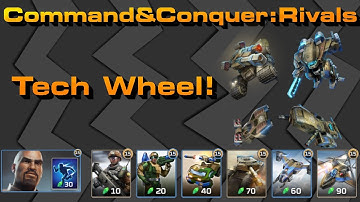 C&C Rivals: GDI Tech Wheel!