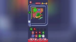 Pixel Flow Level 525 Solution walkthrough Information