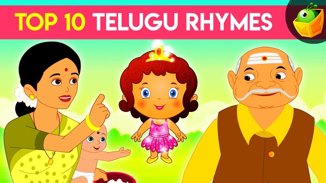 Top 10 Telugu Rhymes Animated Videos for Kids MagicBox Telugu YouTube