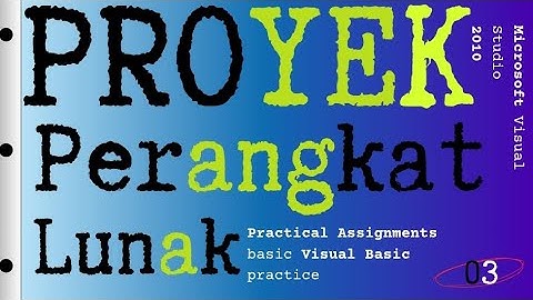 Praktikum 3 || Proyek Perangkat Lunak