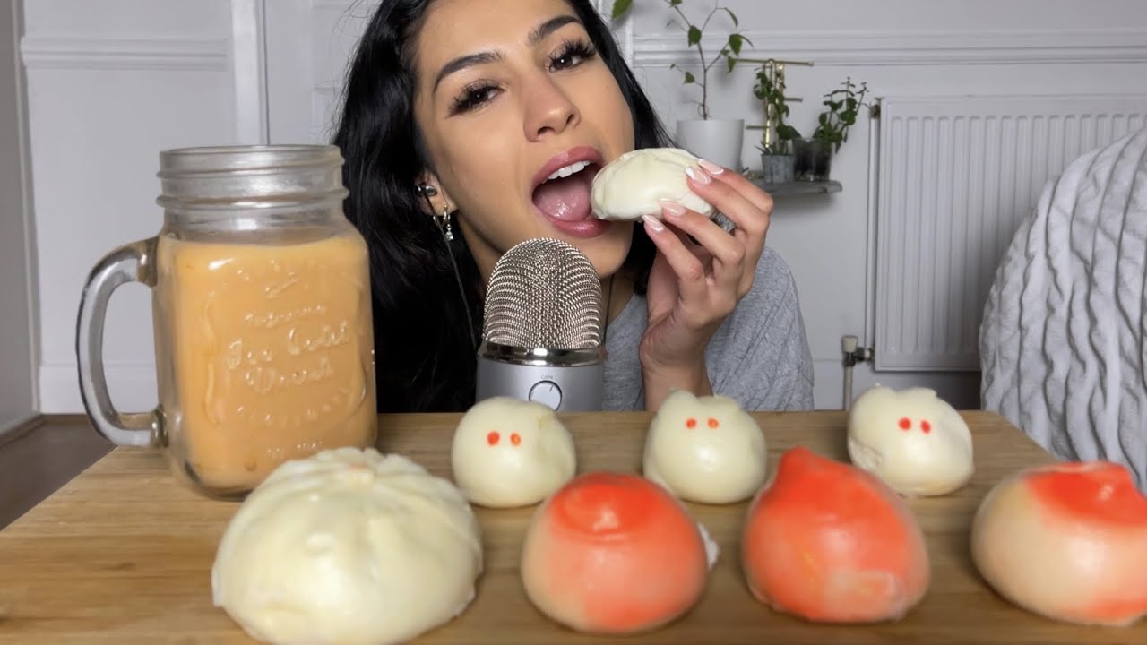 ASMR SWEET STEAMED BUNS *Kitone ASMR*