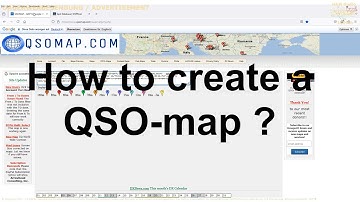 How to create QSO Maps ? #qsomap.com