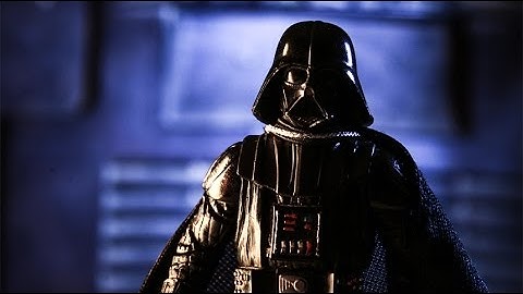 STAR WARS Light side of Darth Vader - Stop Motion