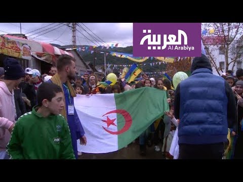 صباح العربية أمازيغ الجزائر يحتفلون ب يناير
