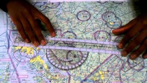 Discover Aviation Now: Student uses plotter