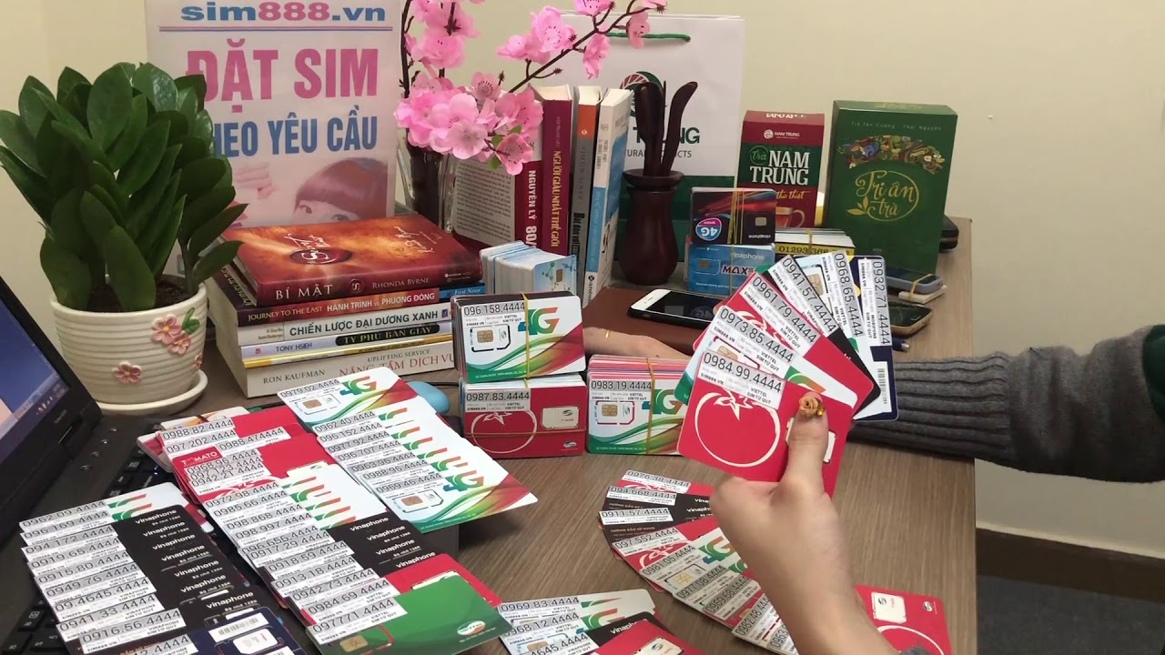 Sim Tứ Quý 4444 Tổng Hợp Kho Sim 4444 Nhiều Nhất Việt Nam Youtube