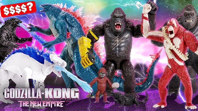 How to tell the Hollow Earth Crystals apart! Godzilla X Kong - New Empire  Toys 