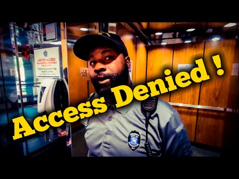 You're Not Allowed In There !