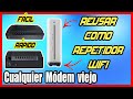 Convertir cualquier MÓDEM VIEJO en REPETIDOR WIFI o access point | Paso a paso para principiante