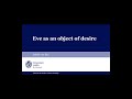 LUCSoR Student Podcast - Eve as an object of desire (Isabelle van Rijn)