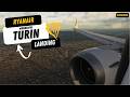 [FS24] SUNSET LANDING in TURIN | 737 MAX | Ultra HD