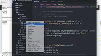 cursos/0005-autenticacao-com-firebase-react-native-redux: Aprimoração de Código: destructuring e Módulo de Componentes Reutilizáveis