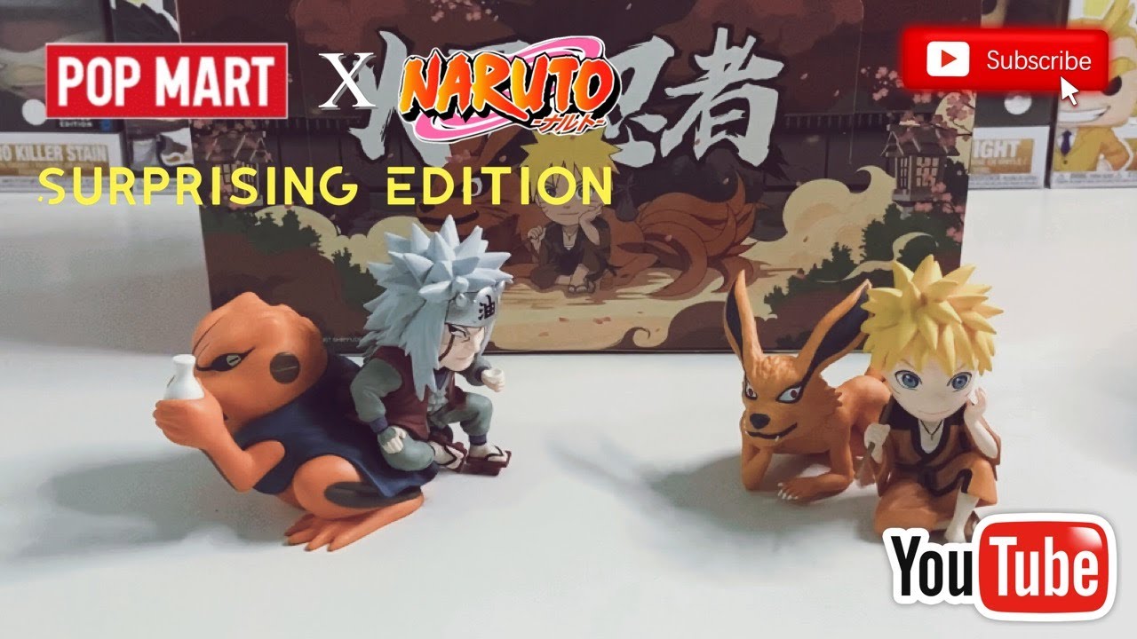 Pop Mart x Naruto Series Collection Reward Figures! [Unboxing] YouTube