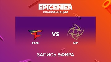 FaZe vs NiP - EPICENTER 2017 EU Quals - map1 - de_cache [yXo, Enkanis]