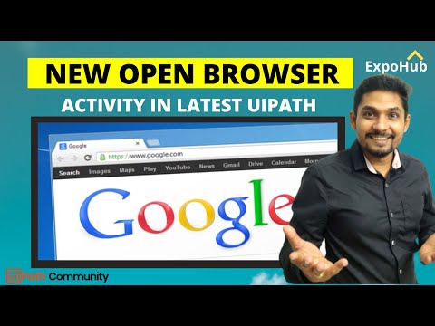 UiPath Open Browser and Login |  Latest Open Browser Activity | Open Browser Activity in UiPath