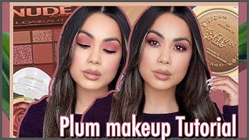 Plum Smokey Eye Makeup Tutorial
