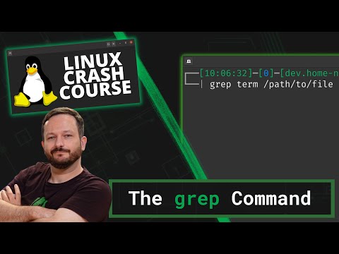 Video: Apakah kegunaan grep dalam Linux?