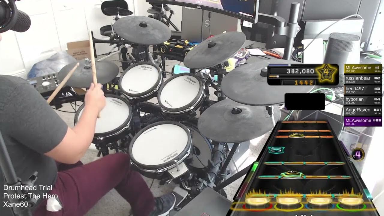 Drumhead Trial by Protest The Hero Pro Drums FC YouTube
