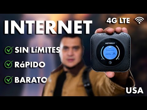 Internet ILIMITADO Para Viajeros: Inalámbrico, Portatil, Rápido Y Barato (USA)