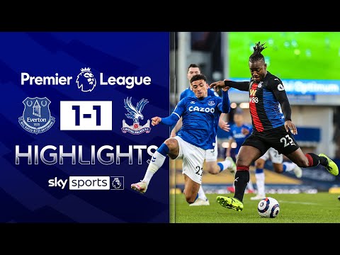 Batshuayi smashes in late equaliser | Everton 1-1 Crystal Palace | Premier League Highlights