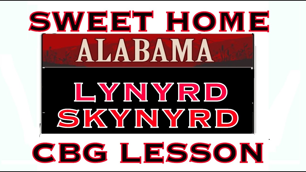 Lynyrd Skynyrd Sweet Home Alabama 3 String Beginner Cigar Box Guitar Lesson #cbglesson