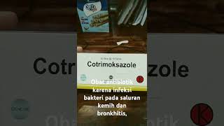 Obat antibiotik cotrimoksazole untuk saluran kemih dan bronkhitis