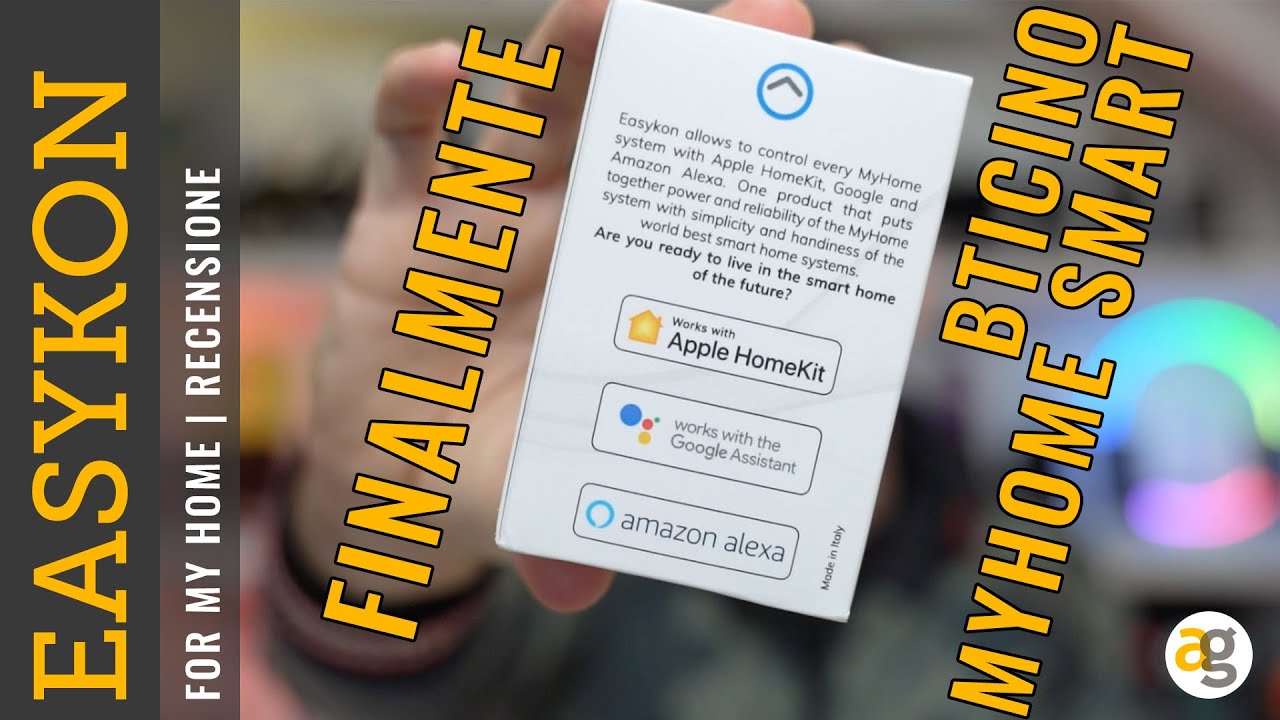DOMOTICA BTICINO MyHome su ALEXA, GOOGLE e APPLE con EASYKON di FREEDOMPRO