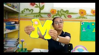 VIDEO AULA JARDIM 1  LINGUAGEM LETRA M