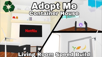 Adopt Me Container House Speed Build Part 1
