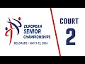 European senior taekwondo championships  court 2