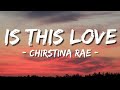 🎵 Christine Rae – Is This Love? ❤️ (Lyrics Video) | Emotional Romantic Song 2025