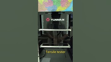 Tensile tester video display