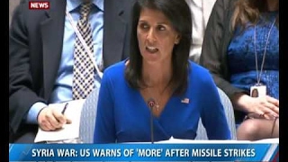 Syria: US warns of more missile strikes