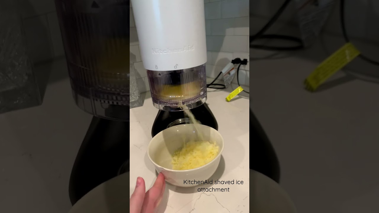 When it comes to making with the KitchenAid® Shave Ice Attachment