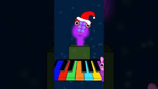 Sprunki Pinki Play Music Christmas With Numberblocks Oc , 67 Brainrot , Noobini Pizzanini , Om Nom