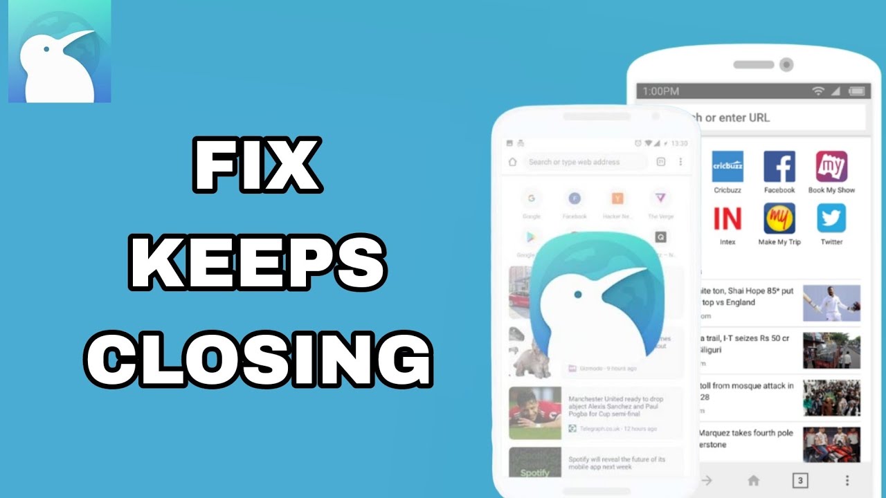 How To Fix And Solve Keeps Closing On Kiwi Browser App | Final Solution ...