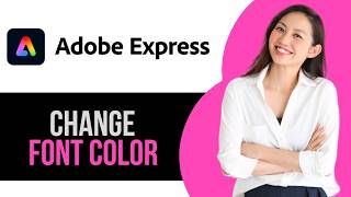 How to Change Font Color in Adobe Express Photos screenshot 5