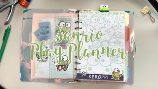 Sanrio Play Planner
I am down to try new things, so I set up this planner to play in! It is all Sanrio themed, and I’m going to use it to try vertical weekly spreads and daily timed pages. Also rings!! I’m becoming addicted to watching ring planner videos!!
Thank you for being here!! Sanrio Play Planner