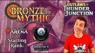 🥈 Bronze To Mythic: Episode 3 - Starting Rank: Silver 4 - MTG Arena: 🤠Outlaws Of Thunder Junction 🤠