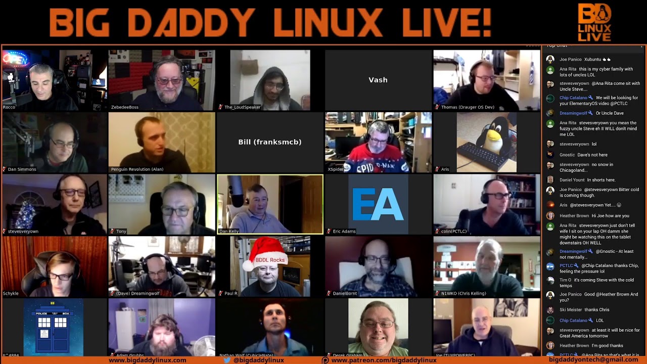 Daddy Linus Big Daddy Linux Live! 12-07-19 (8pm EST) - YouTube