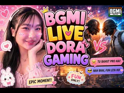 FEMALE BGMI PLAYER||  NORTHEAST PLAYER🤣🛑 || BGMI || @dorachannel722